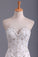 2023 Sweetheart Wedding Dresses Mermaid Organza With Beads And Rhinestones