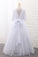 2023 Mid-Length Sleeves Scoop Ball Gown Flower Girl Dresses Tulle With Sash