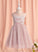 Neck Sleeveless Jaycee With Scoop Dress Tulle A-Line - Lace/Beading Girl Flower Girl Dresses Knee-length Flower