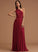 Kendall V-Neck Dresses Jersey A-line Formal Dresses