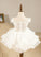 Sleeveless Organza Isabel - Girl Dress Flower Girl Dresses Flower Knee-length Off-the-Shoulder Ball-Gown/Princess