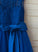 Sleeveless Flower Girl Dresses Neck A-Line Justice Tea-length Satin/Tulle/Lace Girl - Flower Scoop Dress
