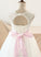 Scoop Floor-length Dress Harmony (Petticoat Neck NOT Sleeveless Sash/Beading/Appliques/Bow(s) Girl - Flower Girl Dresses Ball-Gown/Princess included) Flower With Tulle/Lace