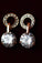Exquisite Zircon/Platinum Plated Ladies' Earrings
