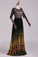 2023 Bateau Prom Dresses A Line Floor Length Lace #31310 (Color Just As Picture Show)