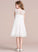 Neck Flower Girl Empire Marlene Flower Girl Dresses - Scoop Knee-length Dress Sleeveless Chiffon/Lace