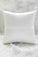 Graceful Ring Pillow In Satin With Lace And Ribbons