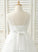 Scoop Dress Neck Itzel A-Line Sleeveless Tulle/Lace Flower - Girl Floor-length Flower Girl Dresses
