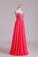 2023 Prom Dresses Sweetheart A Line Chiffon With Ruffles Floor Length