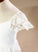 A-Line Girl Jaylynn Neck Short Chiffon Flower Floor-length Sleeves With - Scoop Flower Girl Dresses Dress Lace