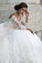 2023 Bateau Wedding Dresses 3/4 Length Sleeve With Applique Tulle