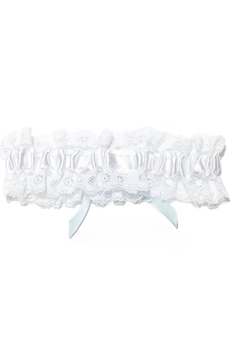 Attractive Lace With Charm Wedding Garters