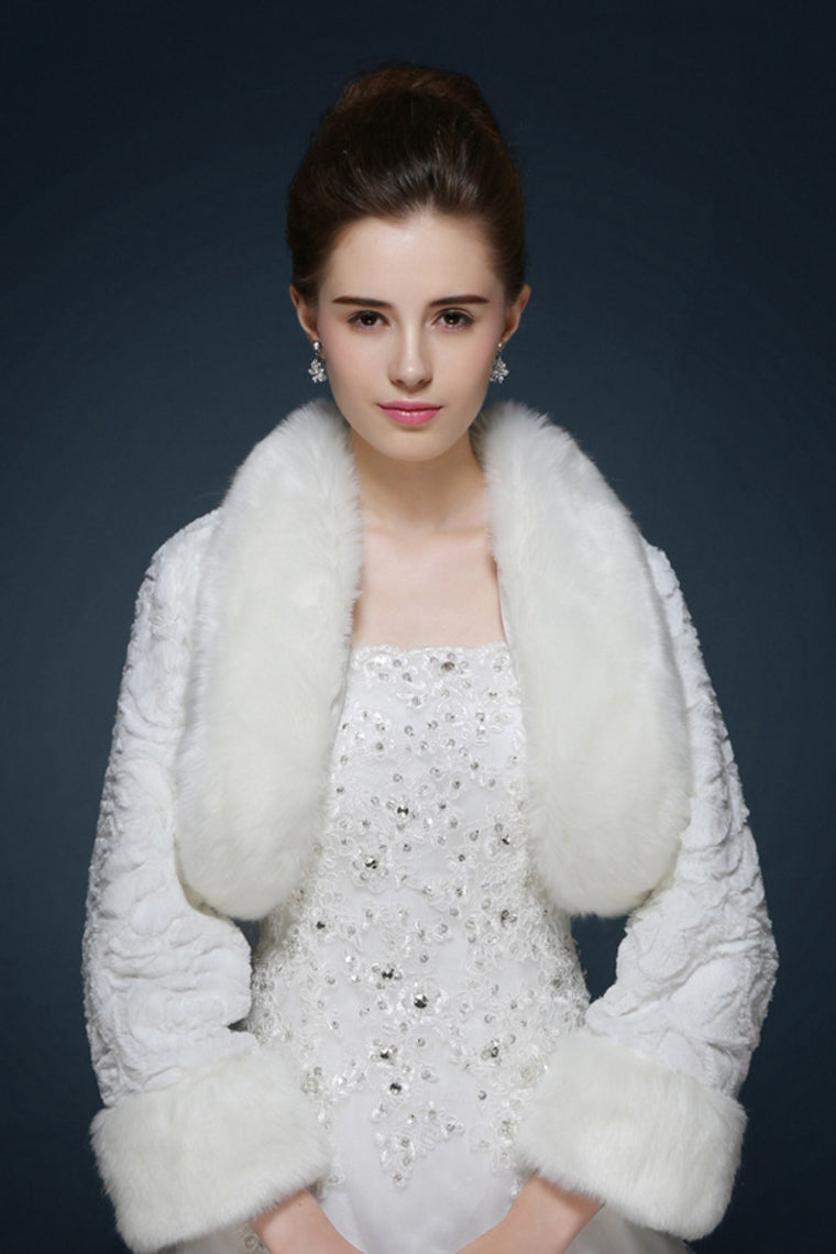 Winter Wedding Faux Fur Coat Wedding Wraps