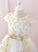 Scoop - Court Ball-Gown/Princess Kayden Dress Flower Girl Dresses Train Flower Bow(s) Girl Sleeves Neck Tulle/Lace With Short