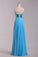 2023 Blue Prom Dresses A Line Sweetheart Floor Length Chiffon Ship Today Under  200