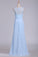 2023 Bridesmaid Dresses Scoop Chiffon & Lace Floor Length Zipper Up