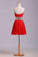 2023 Homecoming Dresses A Line Sweetheart Short/Mini With Rhinestone Chiffon