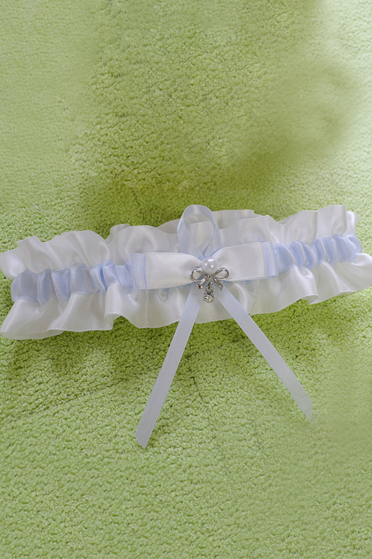 Classic Satin With Bowknot Wedding Garters