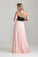 Black  Top  2023 Prom Dresses Sheath One Shoulder Floor Length Chiffon