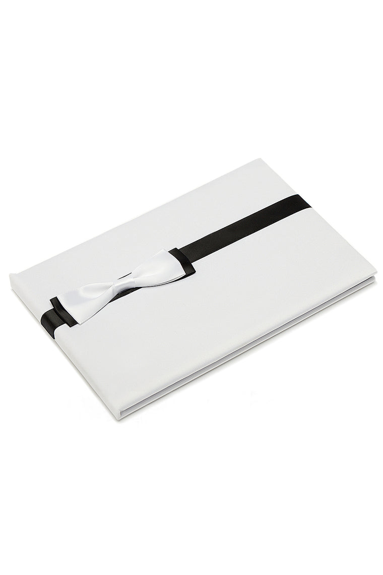 Simple Bow Guestbook & Pen Set